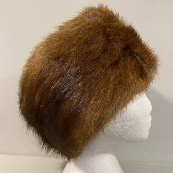 Muskrat Fur Envoy Hat - Picture 7 of 14